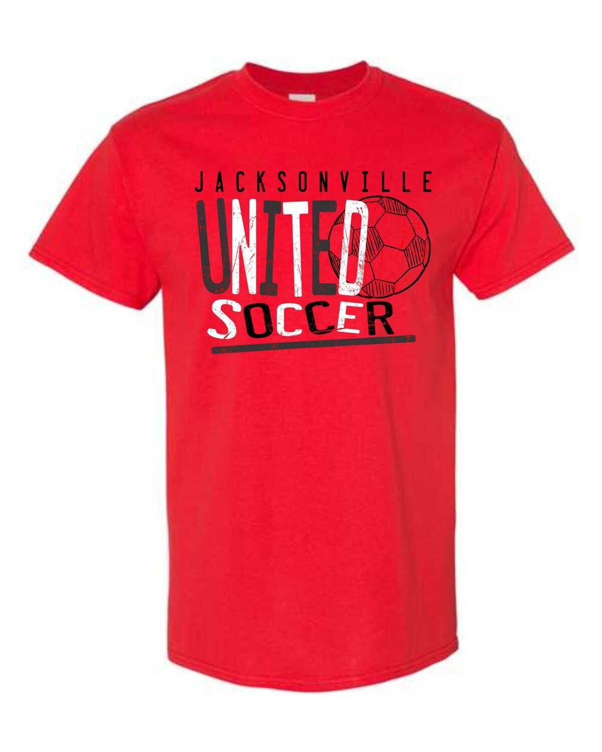 UNITED T-SHIRT-RED 5000