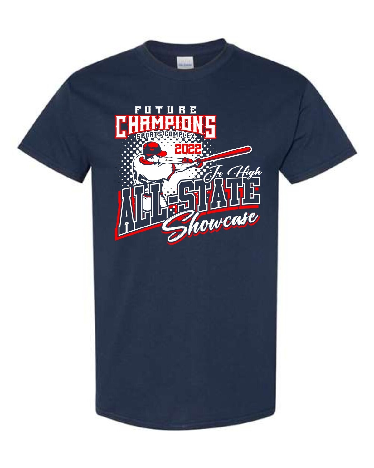 FC-JR HIGH BOYS ALL-STATE 5000 T-SHIRT (FRONT & BACK PRINT)