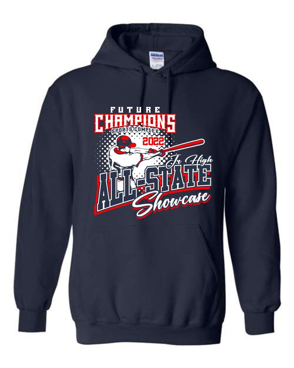 FC-JR HIGH BOYS ALL-STATE 18500 HOODIE (FRONT & BACK PRINT)