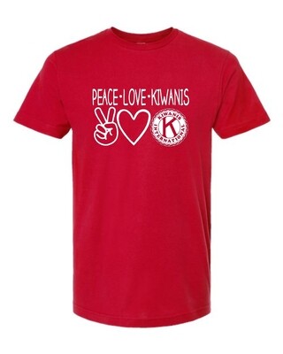 KIWANIS PEACE-202 SOFT STYLE RED
