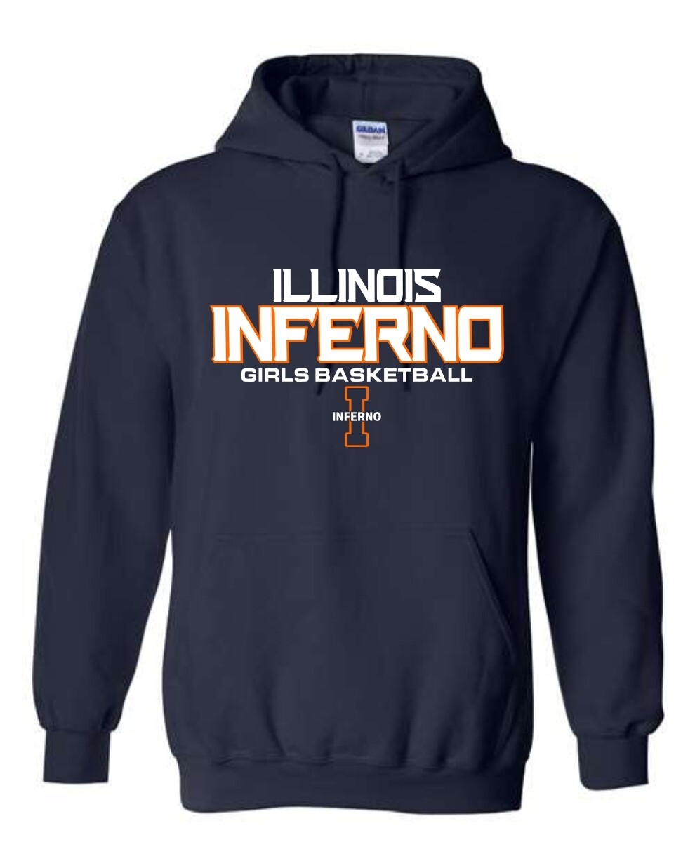 INFERNO-18500 NAVY (PULLOVER HOODIE)