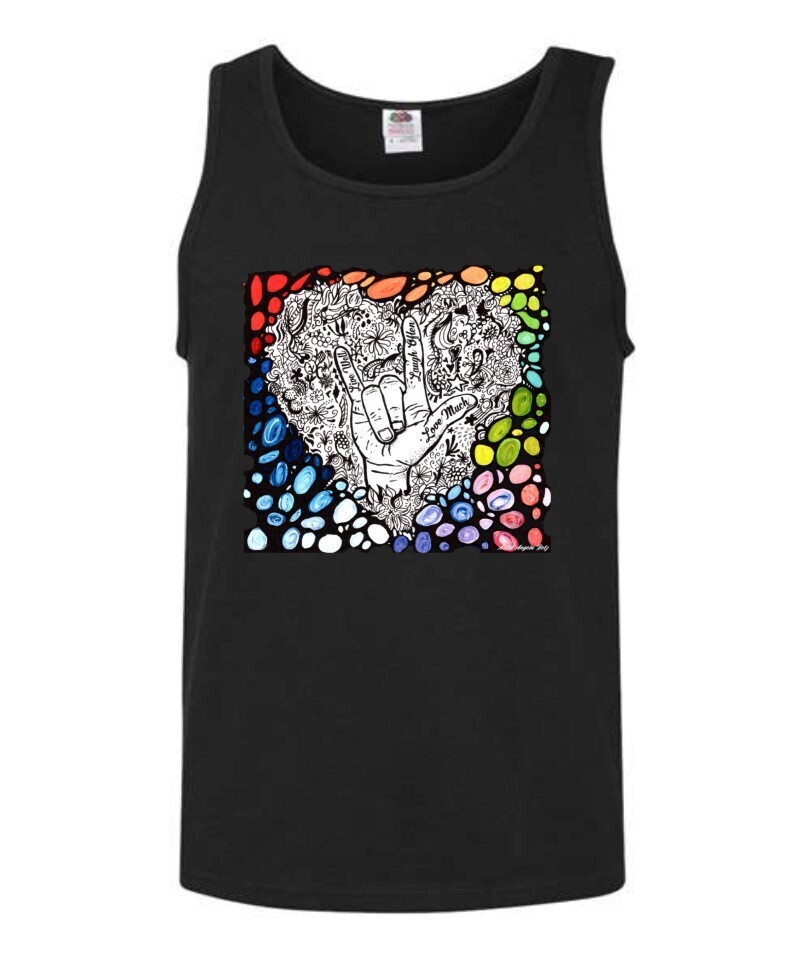MUCH LOVE-M&O - Fruit of the Loom - HD Cotton UNI-SEX Tank Top - 39TKR