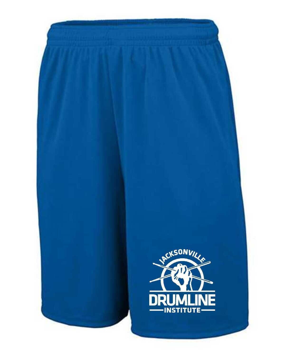 DRUMLINE-1425 BLUE NO POCKETS / LEG PRINT