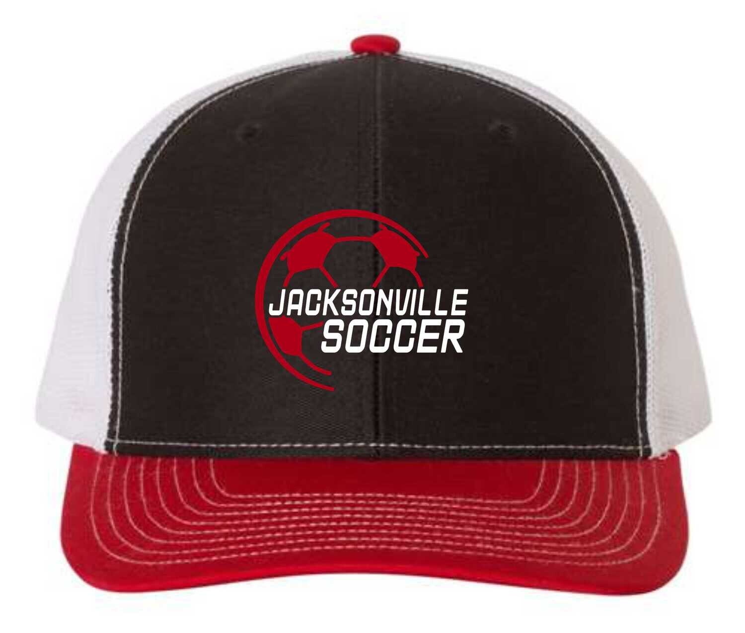 JSA 2024-112 TRUCKER HAT / RED-WHITE-BLACK