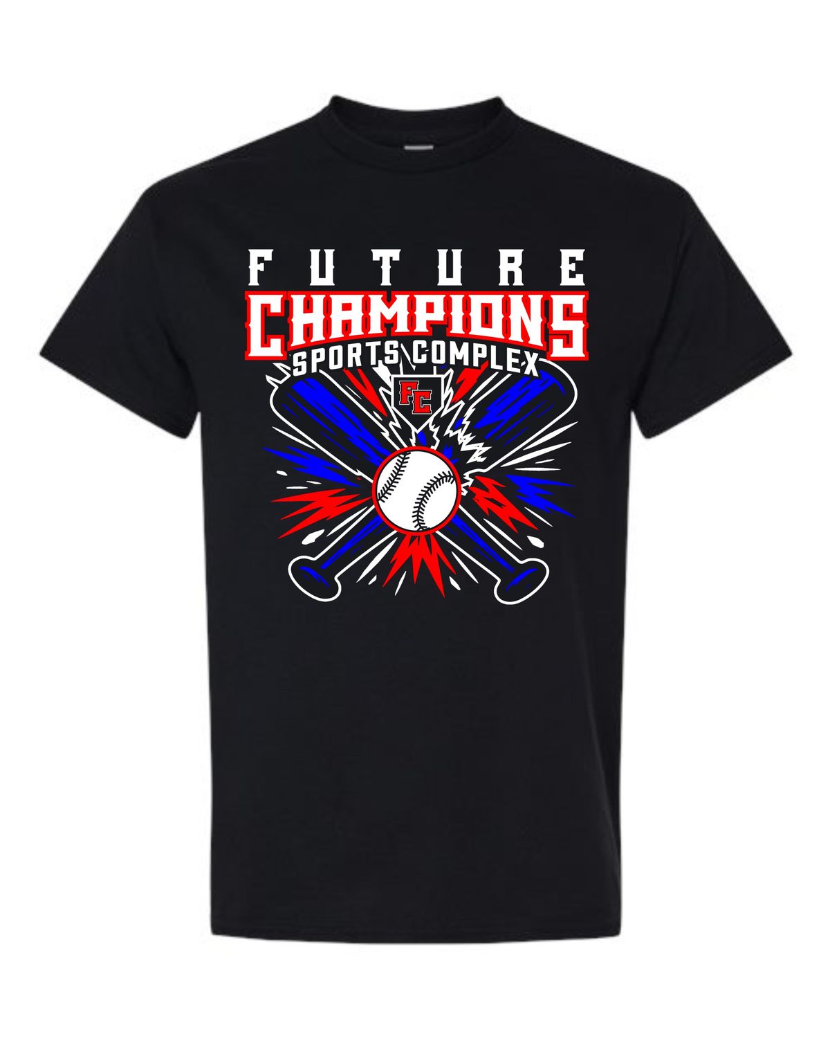 FC-TURF SLUGFEST 5000 BLACK REGULAR T-SHIRT (FRONT &amp; BACK PRINT)