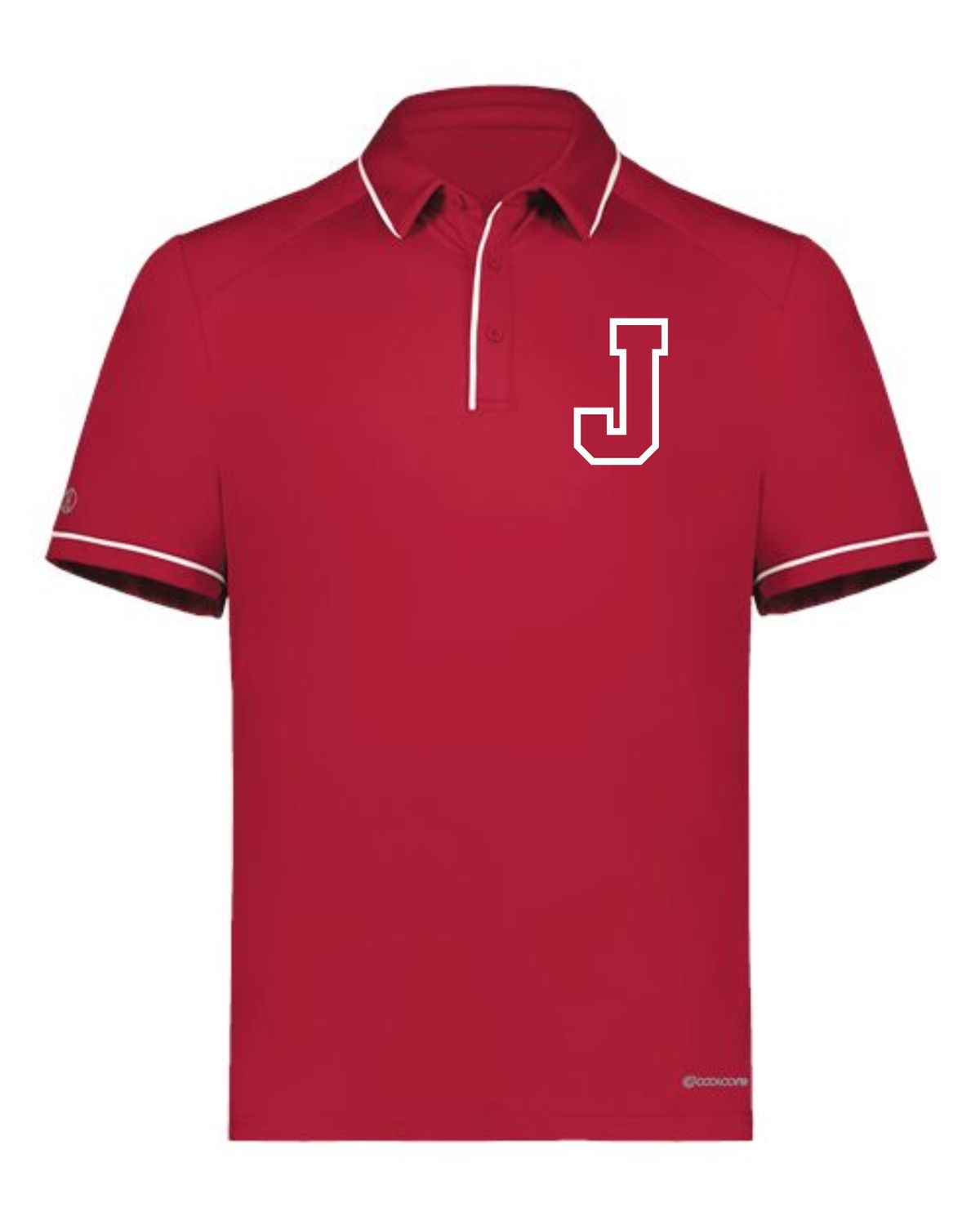 CRIMSONS GOLF-222518 RED COOLCORE POLO
