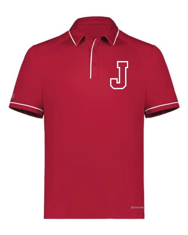 CRIMSONS GOLF-222518 RED COOLCORE POLO