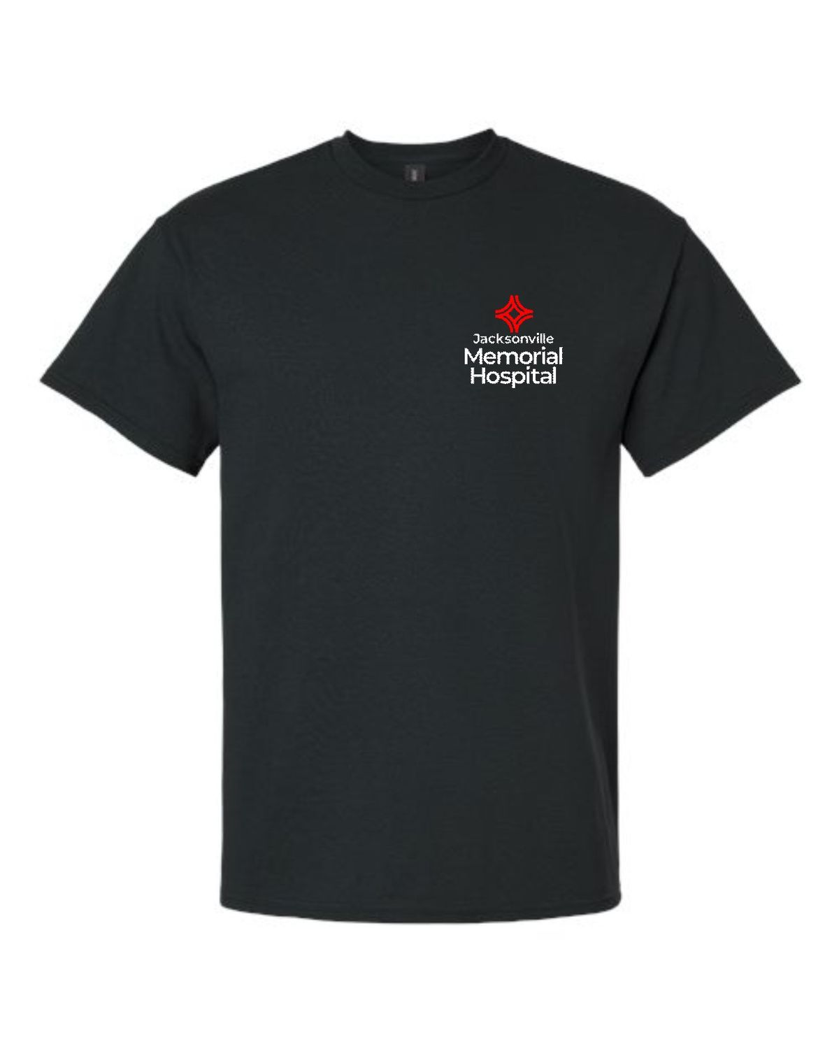 JMH-5000 BLACK UNI-SEX T-SHIRT (FRONT &amp; BACK PRINT)