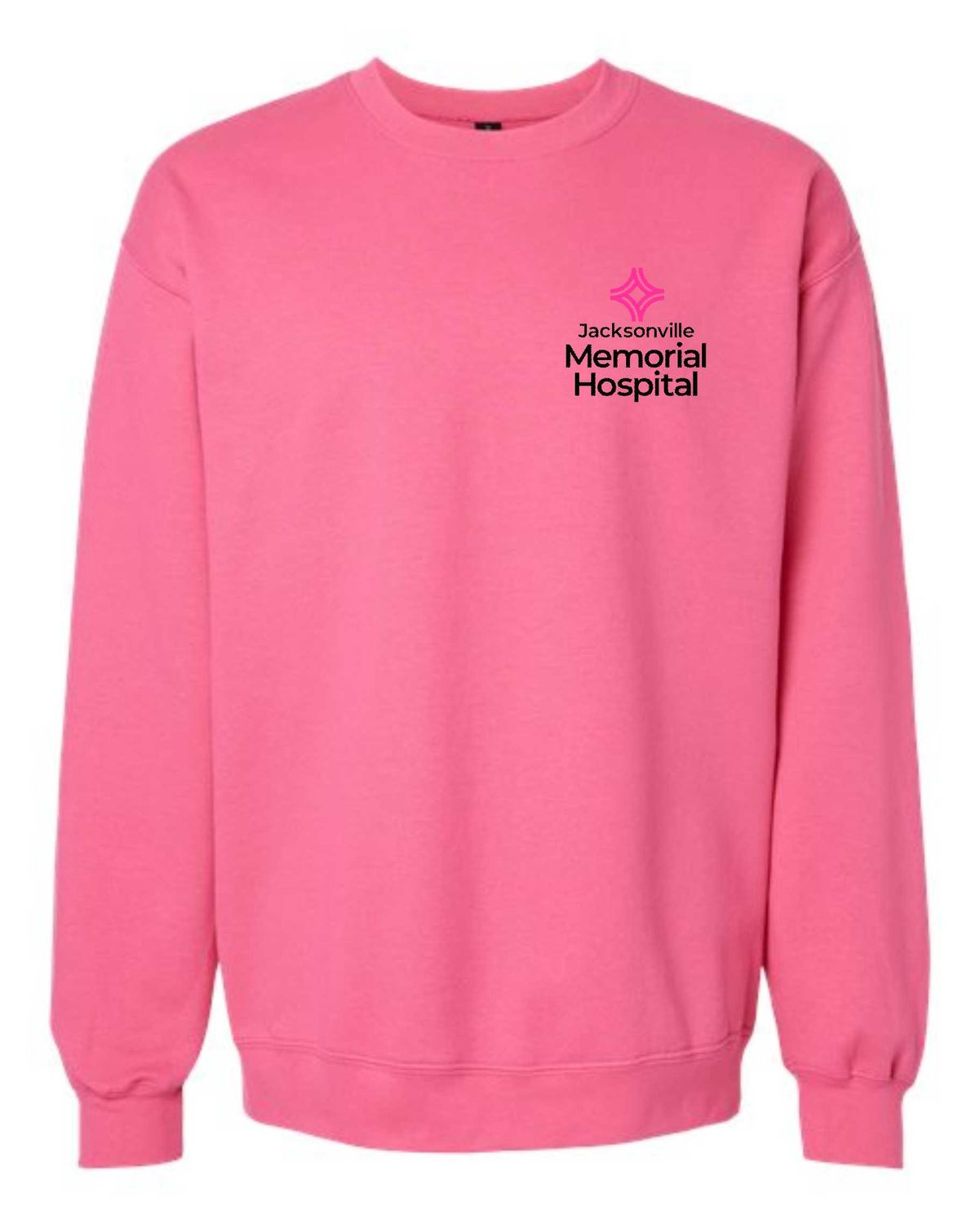 JMH-SF000 PINK LEMONADE CREW NECK SWEAT SHIRT (FRONT &amp; BACK PRINT)
