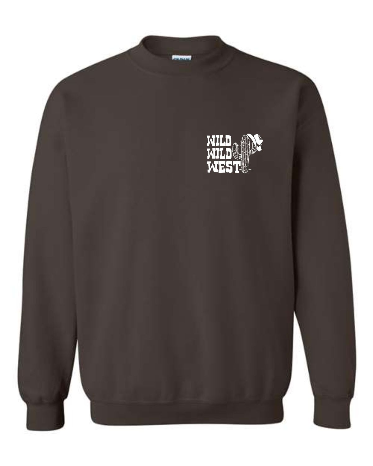 JHS MARCHING BAND-18000 DARK CHOCOLATE CREWNECK SWEATSHIRT