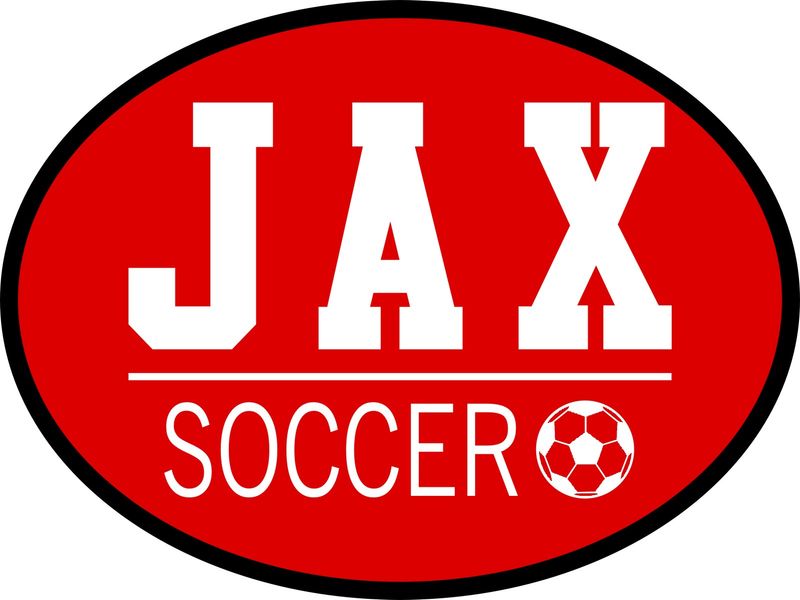 JAX SOCCER-CAR DECAL
