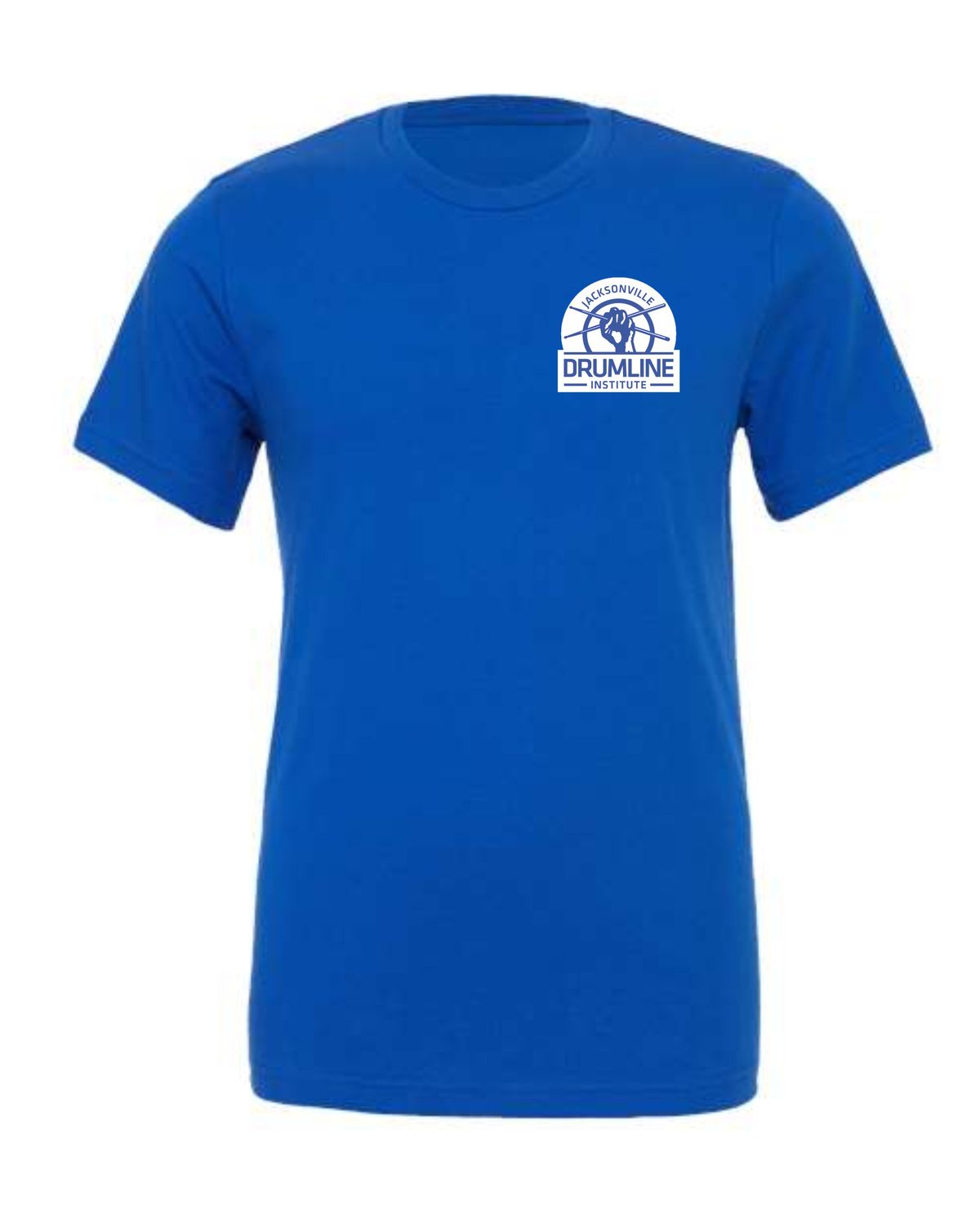 DRUMLINE-3200 BLUE SOFT STYLE-T / FRONT &amp; BACK PRINT