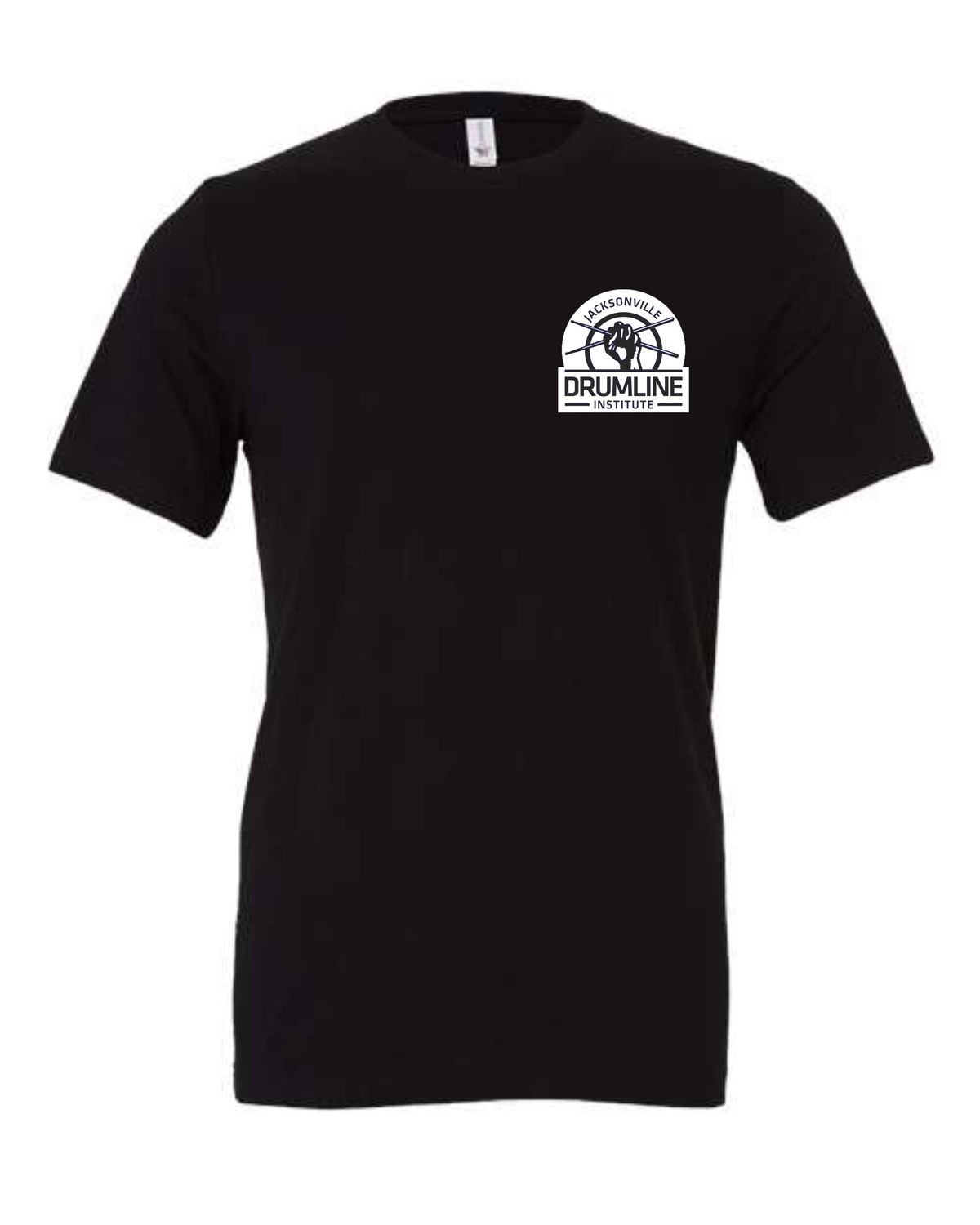DRUMLINE-3200 BLACK SOFT STYLE-T / FRONT &amp; BACK PRINT