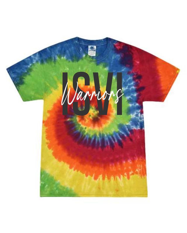 ISVI WARRIORS-1000 TYE-DYE  MOON DANCE / T-SHIRT