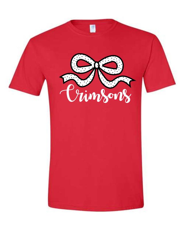 JMS FALL-3600 RED CRIMSONS / UNI-SEX SOFT STYLE-T