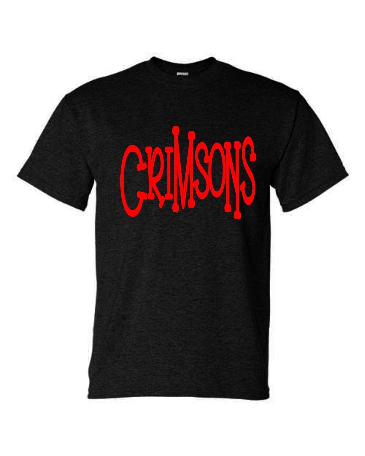 JMS FALL-5000 BLACK CRIMSONS (RED) / UNI-SEX T-SHIRT