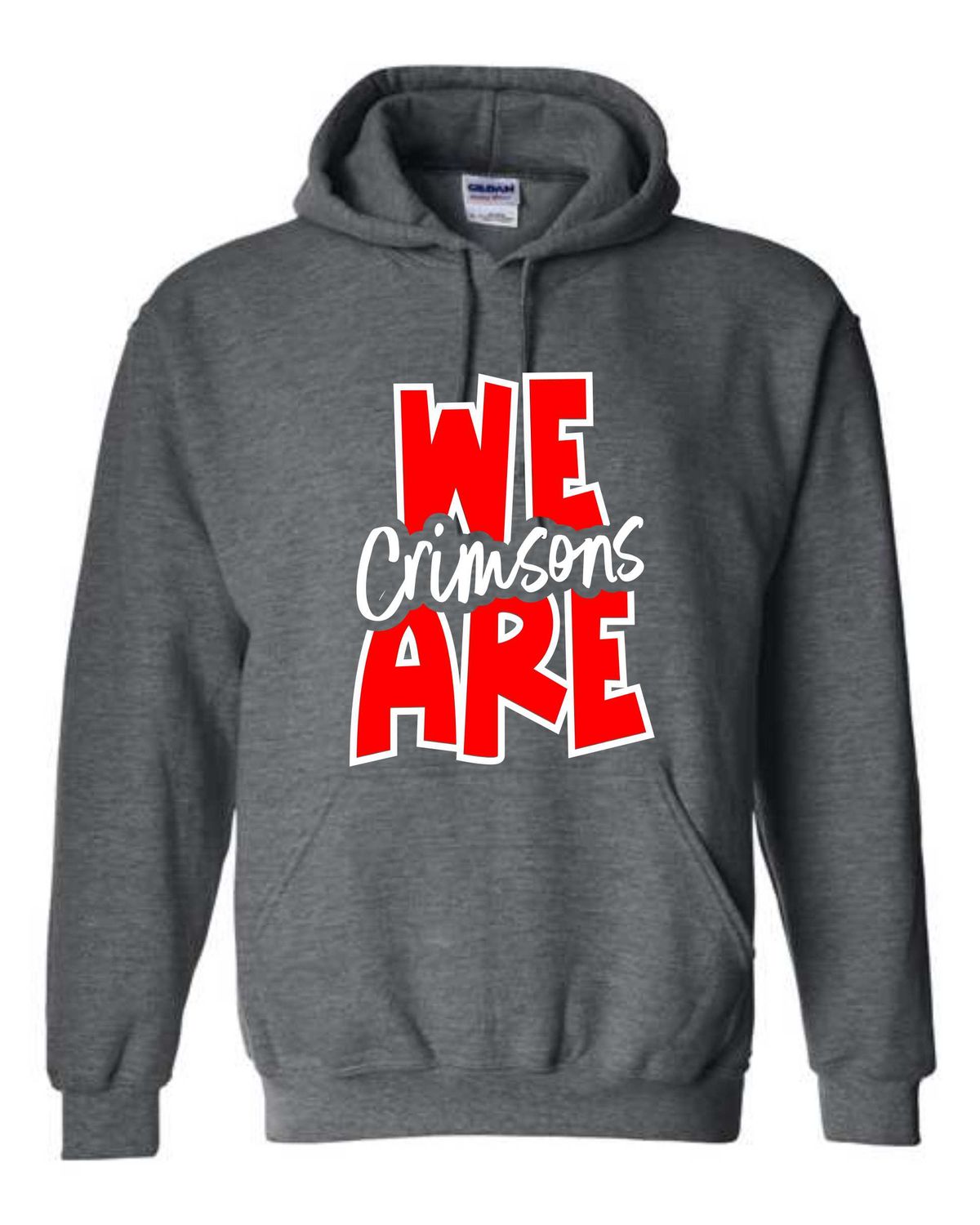 JMS FALL-18500 CHARCOAL / PULLOVER HOODIE