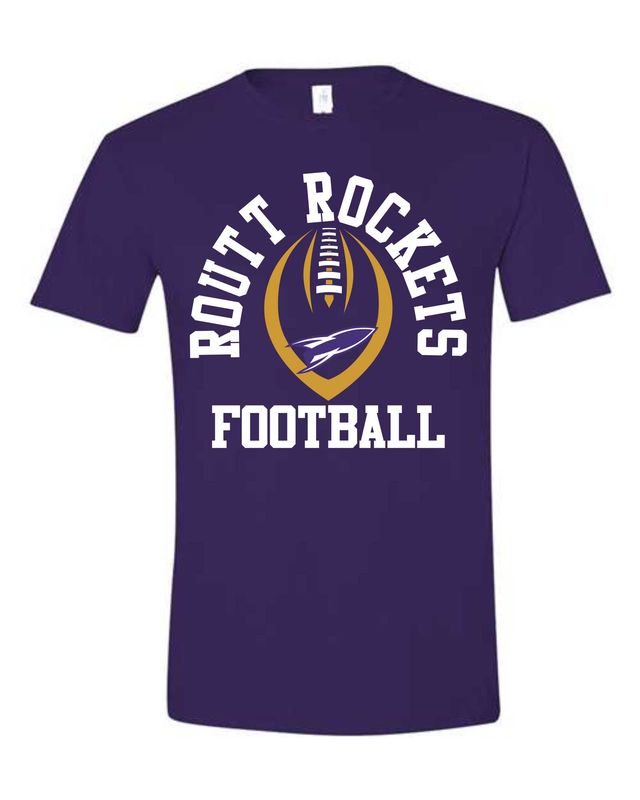ROCKETS FOOTBALL-64000 PURPLE SOFT STYLE-T