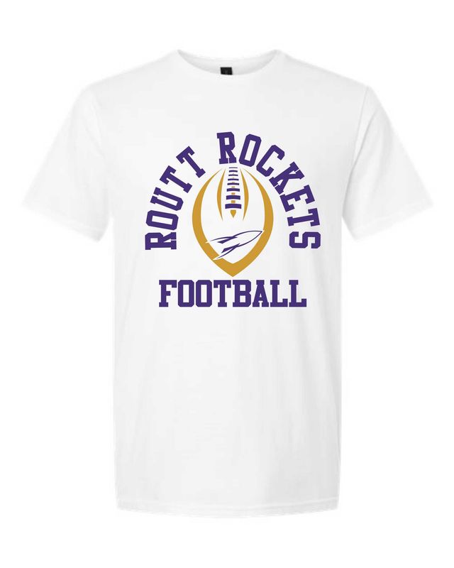 ROCKETS FOOTBALL-64000 WHITE SOFT STYLE-T
