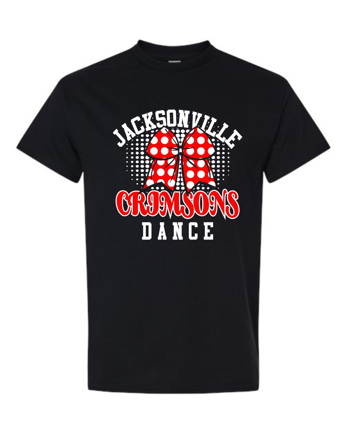 JMS DANCE FALL-5000 BLACK UNI-SEX T-SHIRT