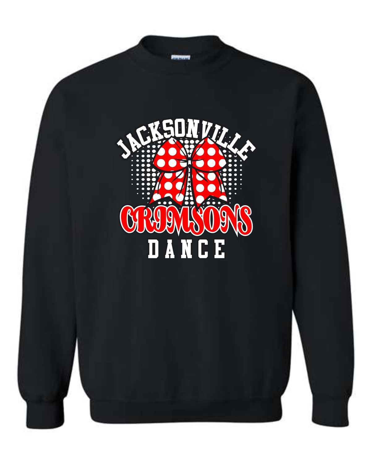 JMS DANCE FALL-18000 BLACK CREWNECK SWEATSHIRT