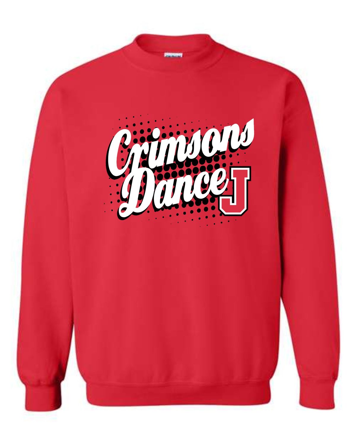 JMS DANCE FALL-18000 RED CREWNECK SWEATSHIRT
