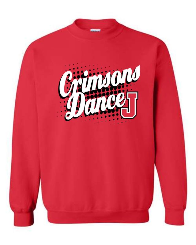 JMS DANCE FALL-18000 RED CREWNECK SWEATSHIRT