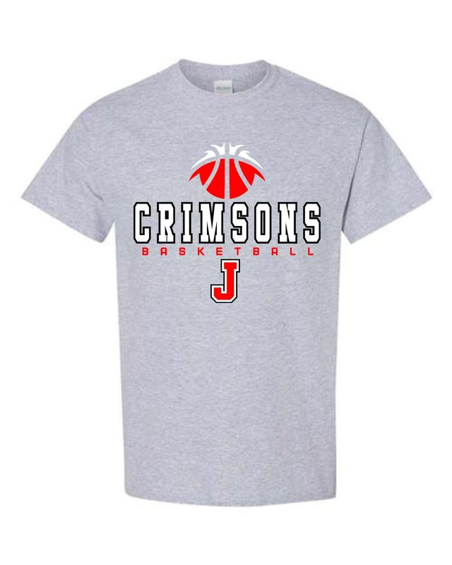 CRIMSONS BASKETBALL-5000 SPORT GRAY UNI-SEX T-SHIRT
