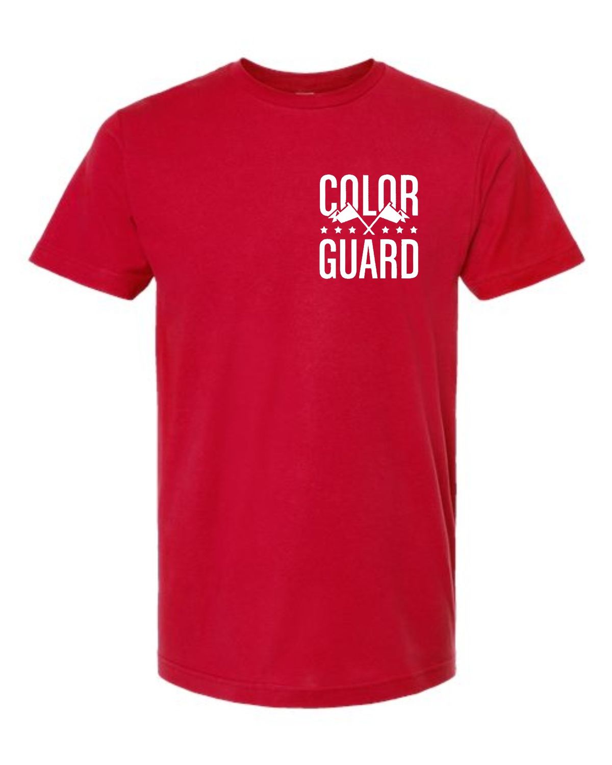 COLORGUARD-3600 RED SOFT STYLE T-SHIRT