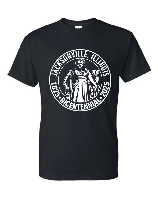 LADY STATUE-8000  BLACK Uni-Sex T-SHIRT