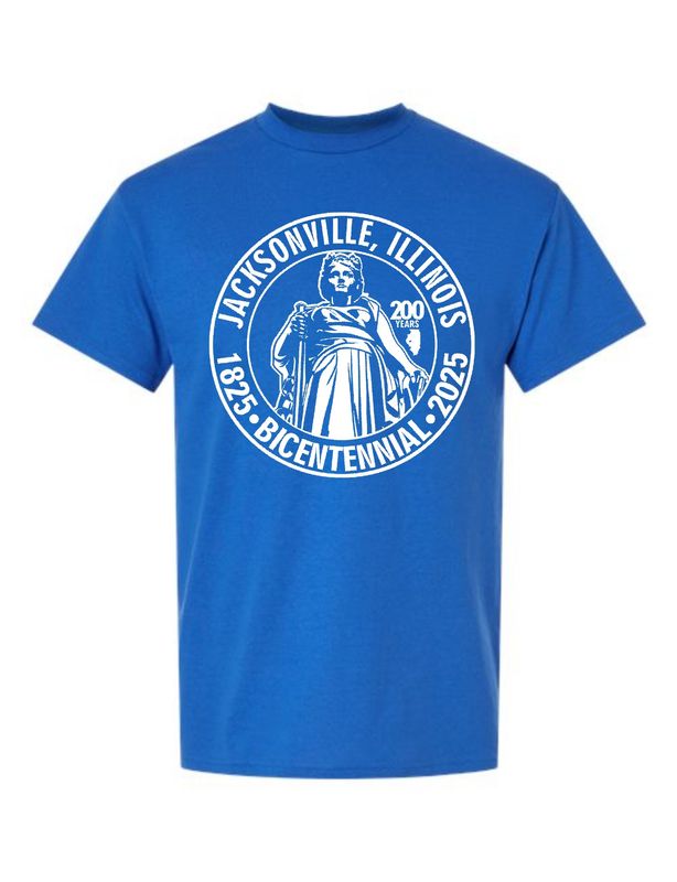 LADY STATUE-8000  ROYAL BLUE Uni-Sex T-SHIRT