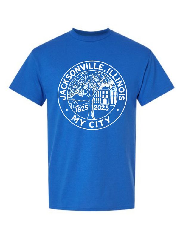 MY CITY-8000  ROYAL BLUE Uni-Sex T-SHIRT