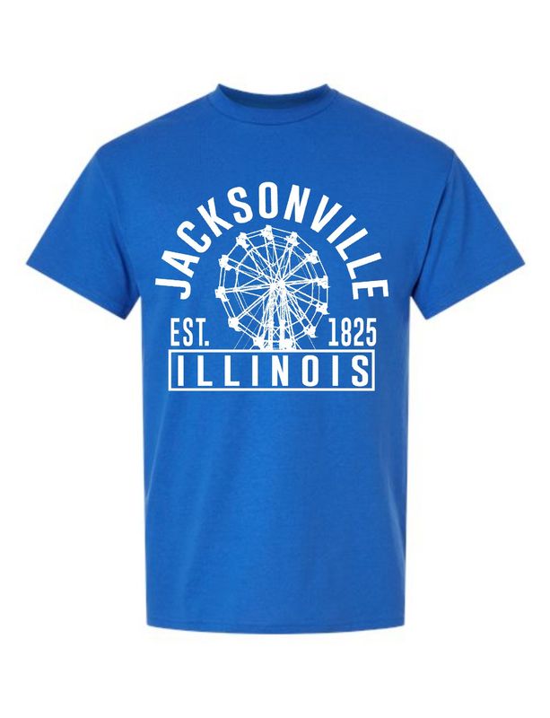 FERRIS WHEEL-8000  ROYAL BLUE Uni-Sex T-SHIRT