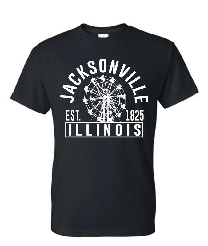 FERRIS WHEEL-8000  BLACK Uni-Sex T-SHIRT