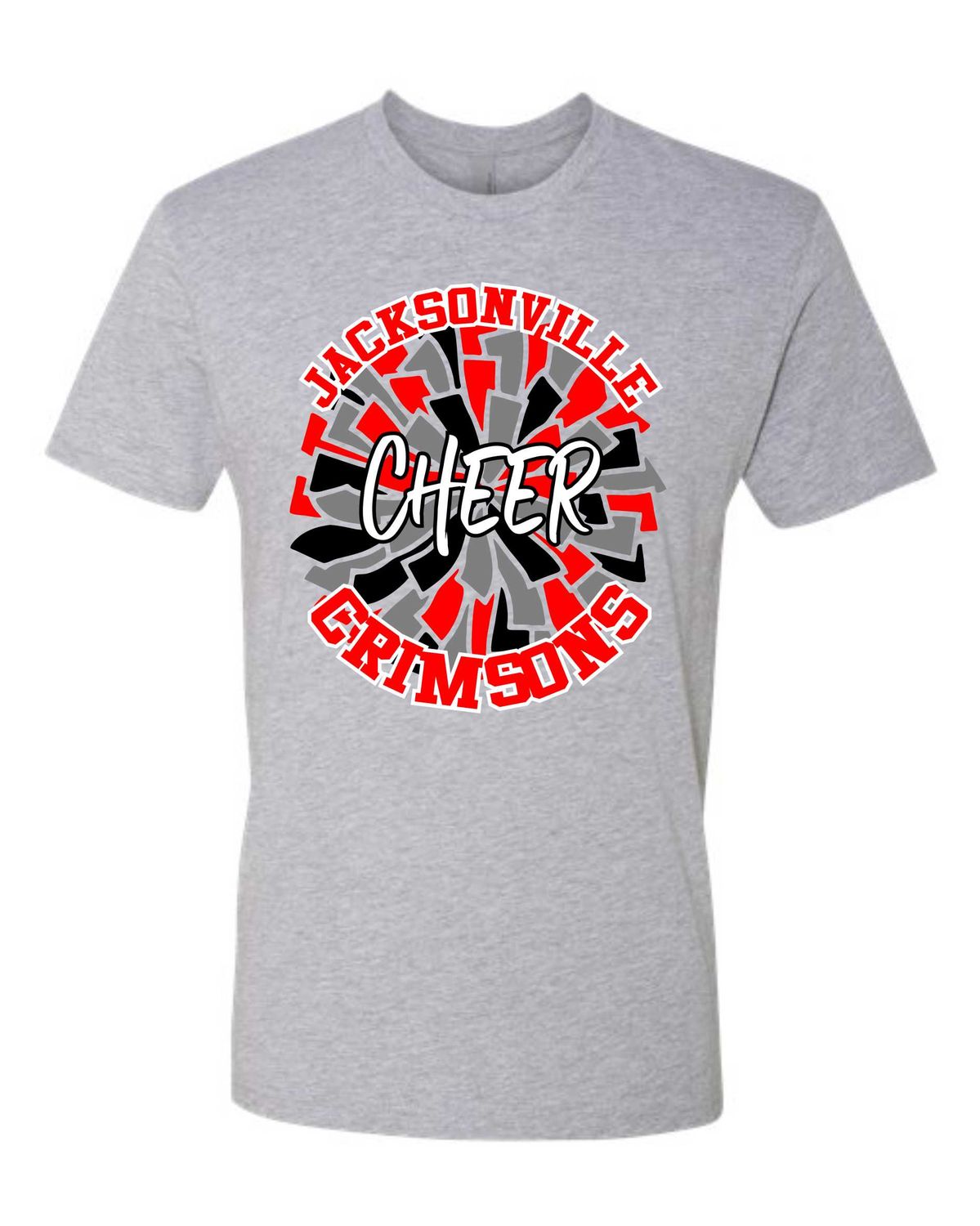 JHS VARSITY CHEER-4980 HANES LIGHT STEEL SOFT STYLE-T