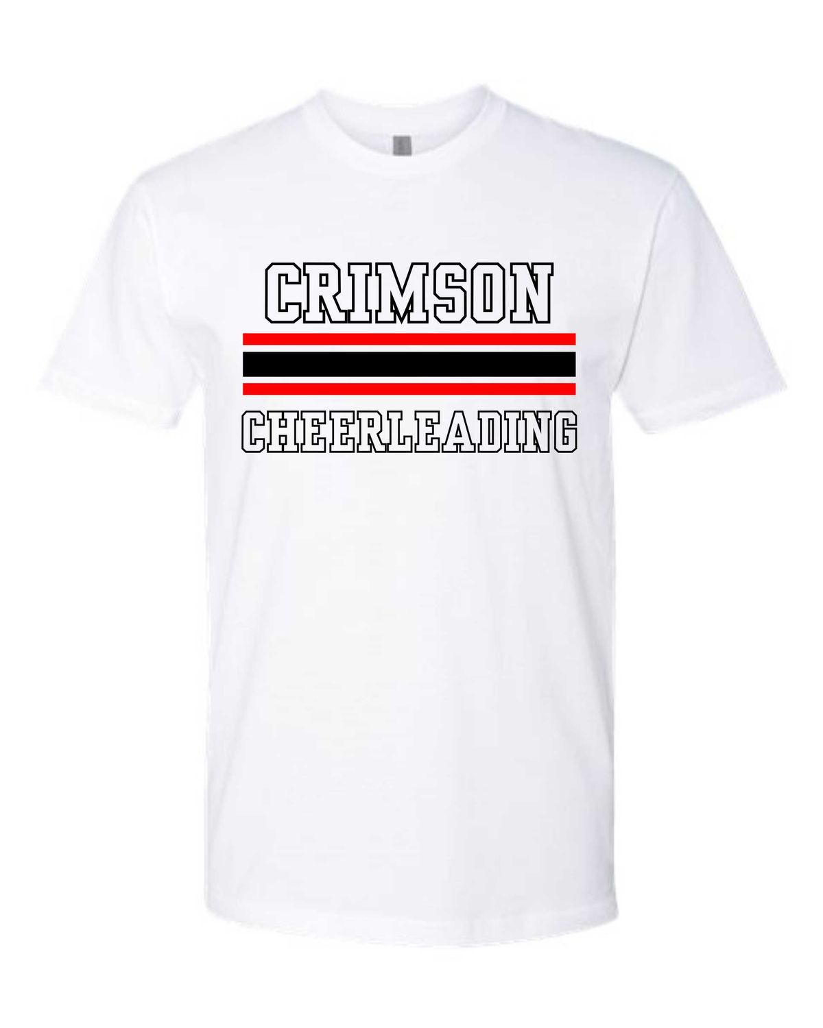 JHS VARSITY CHEER-3600 NEXT LEVEL WHITE SOFT STYLE-T