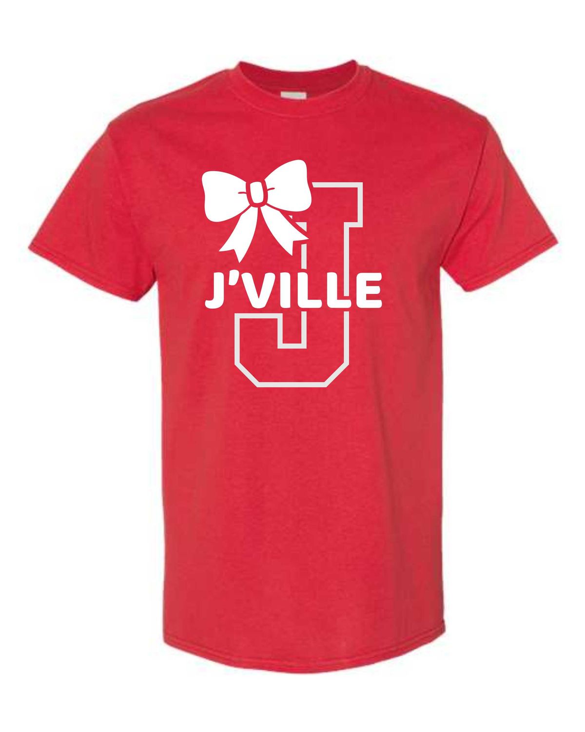 JHS VARSITY CHEER-5000 GILDAN RED UNI-SEX T-SHIRT