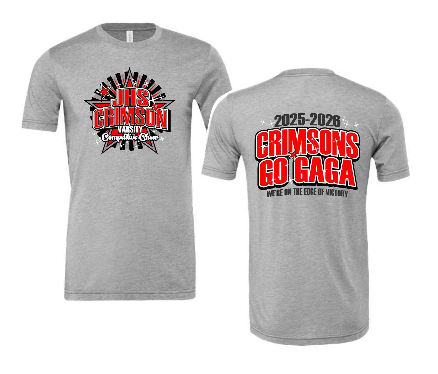 JHS VARSITY CHEER-3001CVC BELLA ATHLETIC HEATHER SOFT STYLE-T