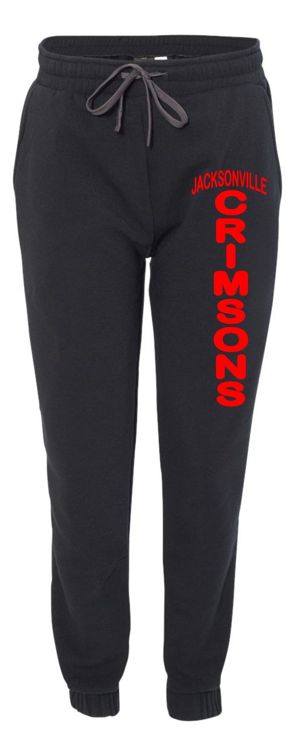 CRIMSON CORNER-975MPR JERZEE BLACK JOGGERS