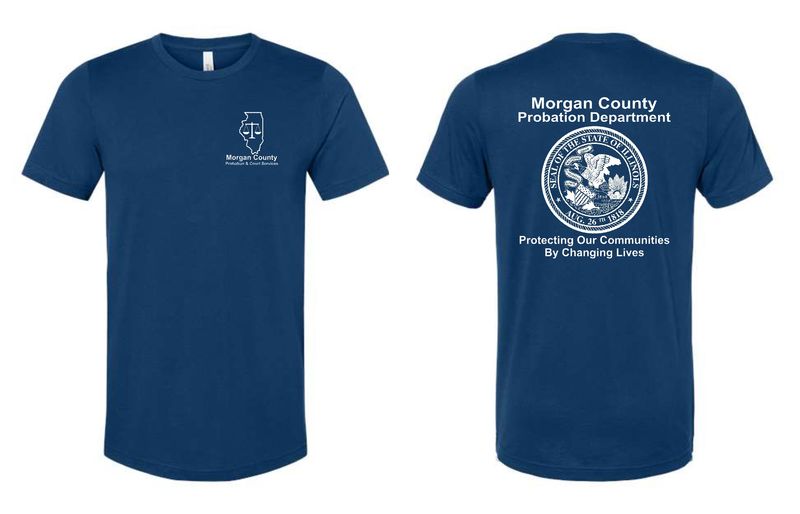 MORGAN COUNTY PROBATION-3001 BELLA-CANVAS COOL BLUE SOFT STYLE T-SHIRT