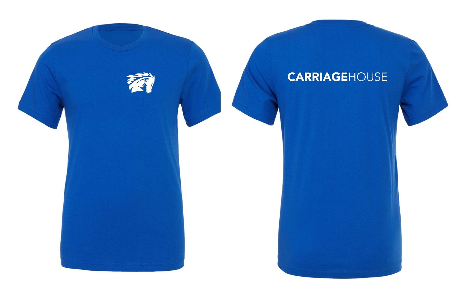 CARRIAGE HOUSE-3001 ROYAL BLUE BELLA + CANVAS Jersey Tee