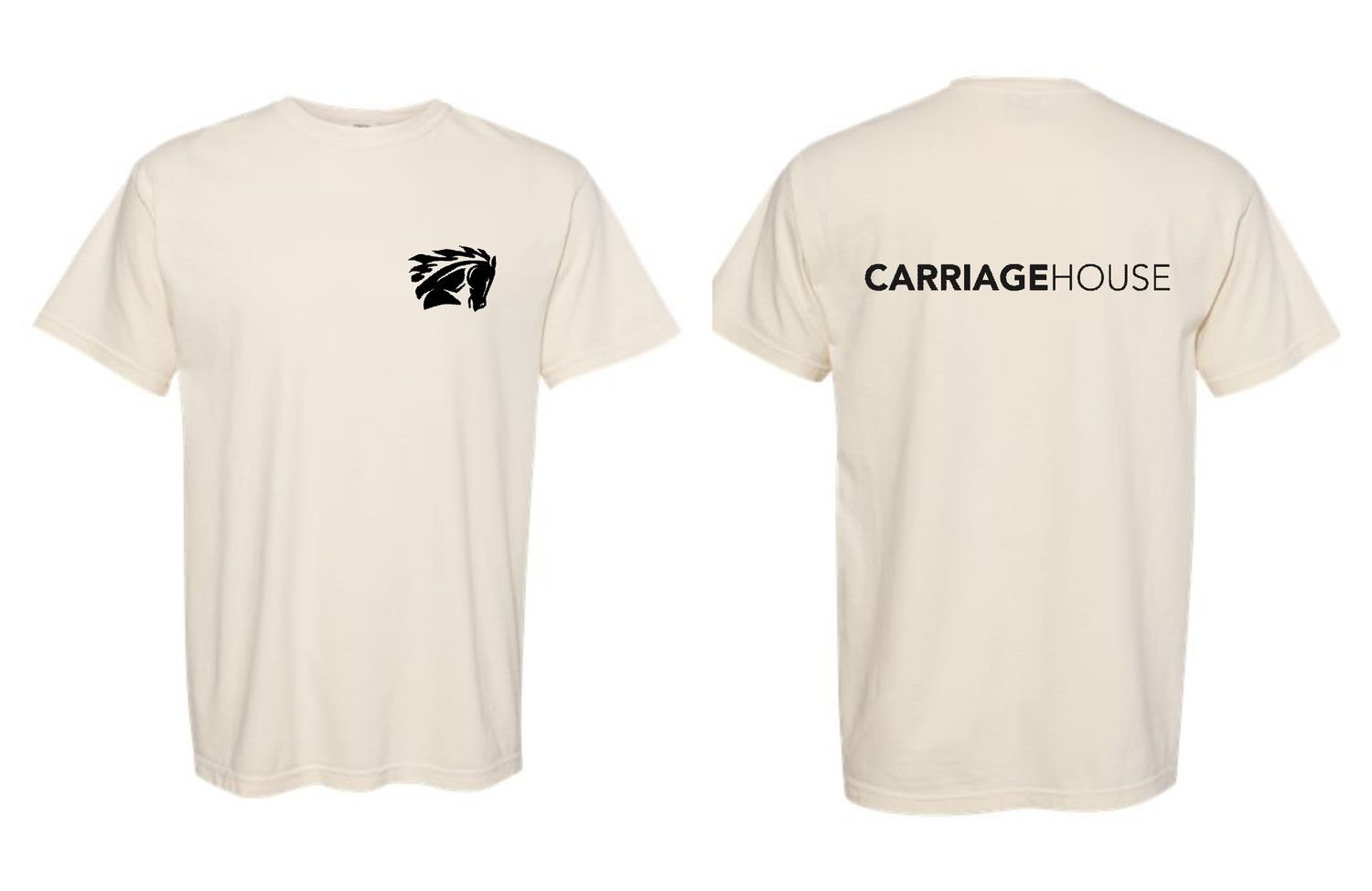 CARRIAGE HOUSE-1717 IVORY Comfort Colors Unisex Garment-Dyed Heavyweight T-Shirt