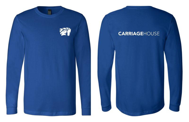 CARRIAGE HOUSE-3501 ROYAL BLUE BELLA + CANVAS Unisex Jersey Long Sleeve Tee