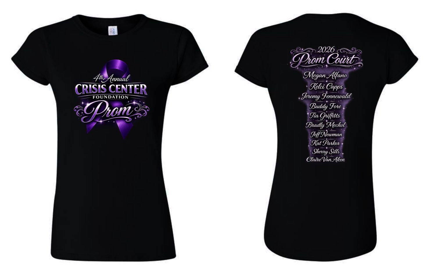 CRISIS CENTER PROM-64000L BLACK LADIES SOFT STYLE-T