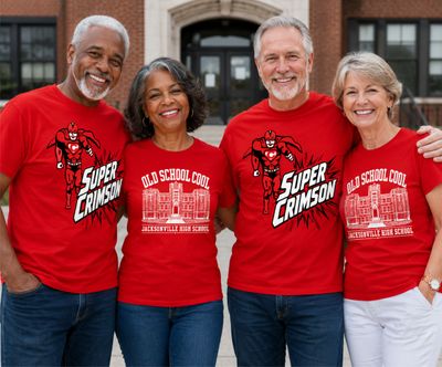 JHS OLD SCHOOL COOL &amp; SUPER CRIMSON