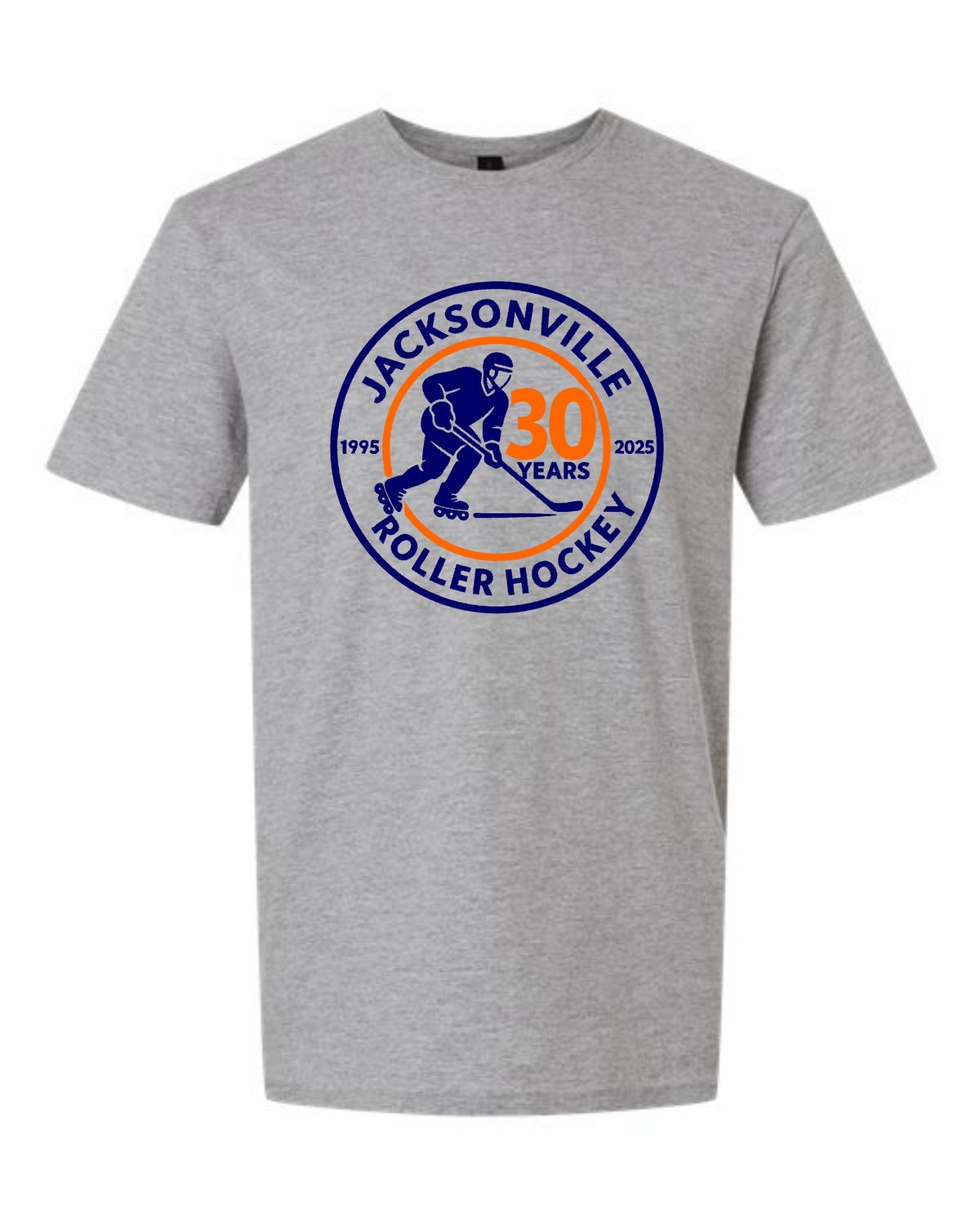 JACKSONVILLE ROLLER HOCKEY-64000 SPORT GREY SOFT STYLE-T