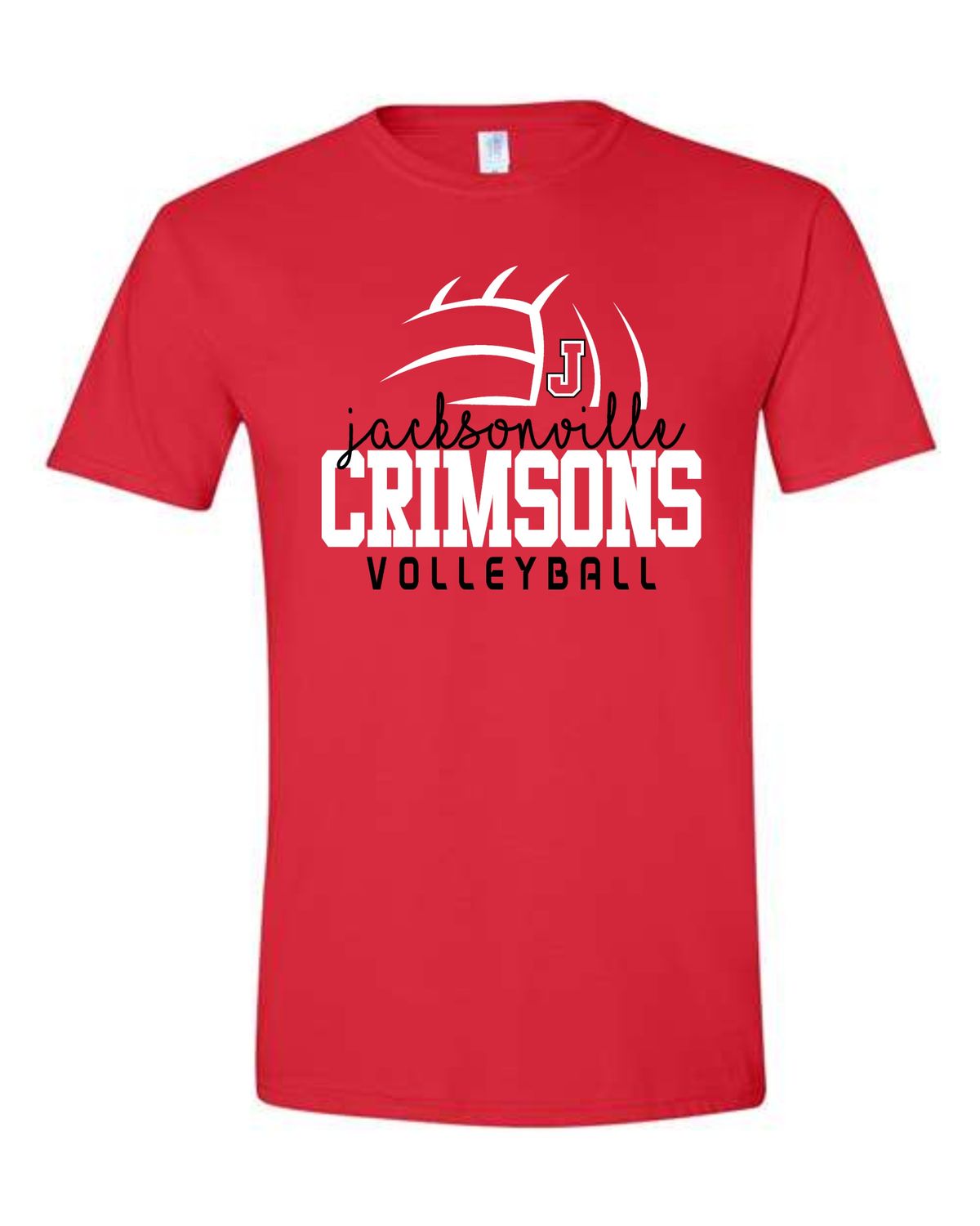 JMS VOLLEYBALL-64000 RED SOFT STYLE-T