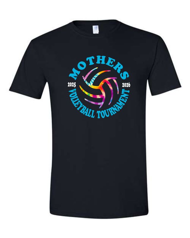 MOTHERS VOLLEYBALL-3600 BLACK SOFT STYLE-T