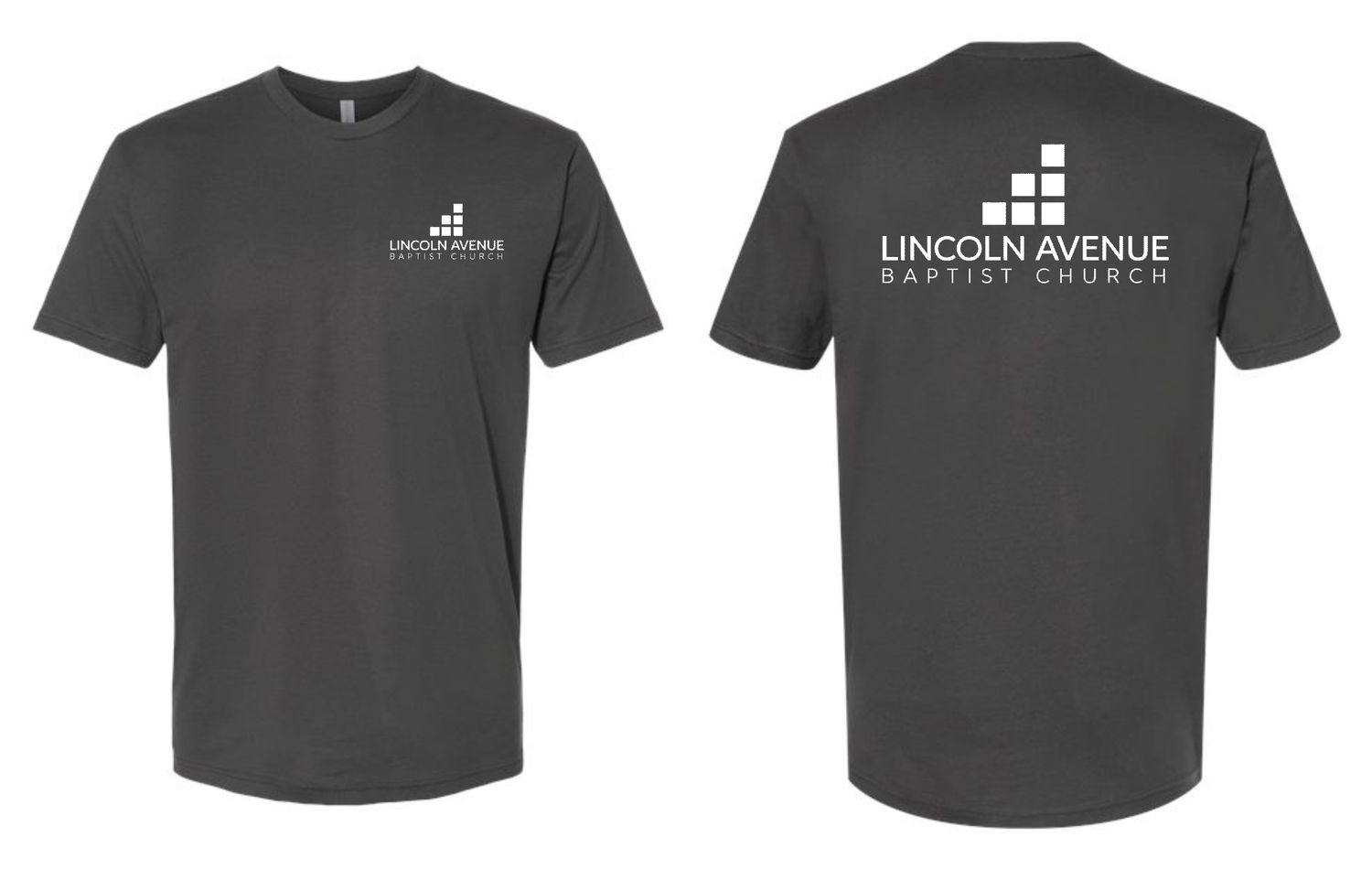 LINCOLN AVENUE-3600 CHARCOAL SOFT STYLE UNI-SEX T-SHIRT