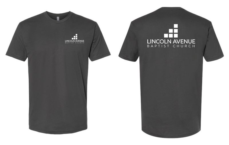 LINCOLN AVENUE-3600 CHARCOAL SOFT STYLE UNI-SEX T-SHIRT